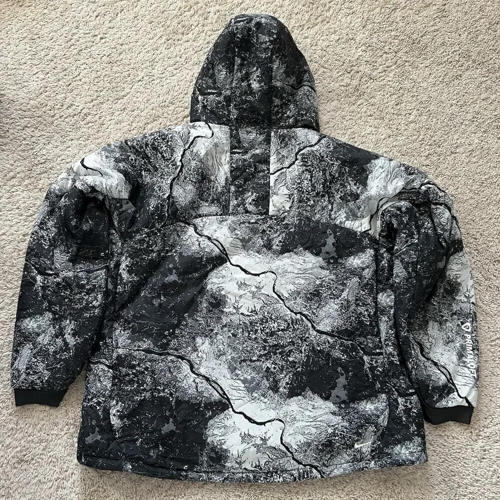 Nike ACG Rope de Dope Therma-Fit Jacket Men 2XL Black/White FN7113-060 NWT